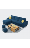Sofa L Góc 768 (2.5m x 1.5m) + 1 bàn trà MS00
